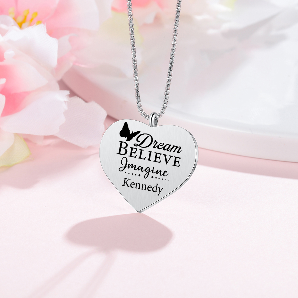 2024 Graduation Gift-Personalised Love Necklace Customized Photo and Name Necklace Gift for Her/Him