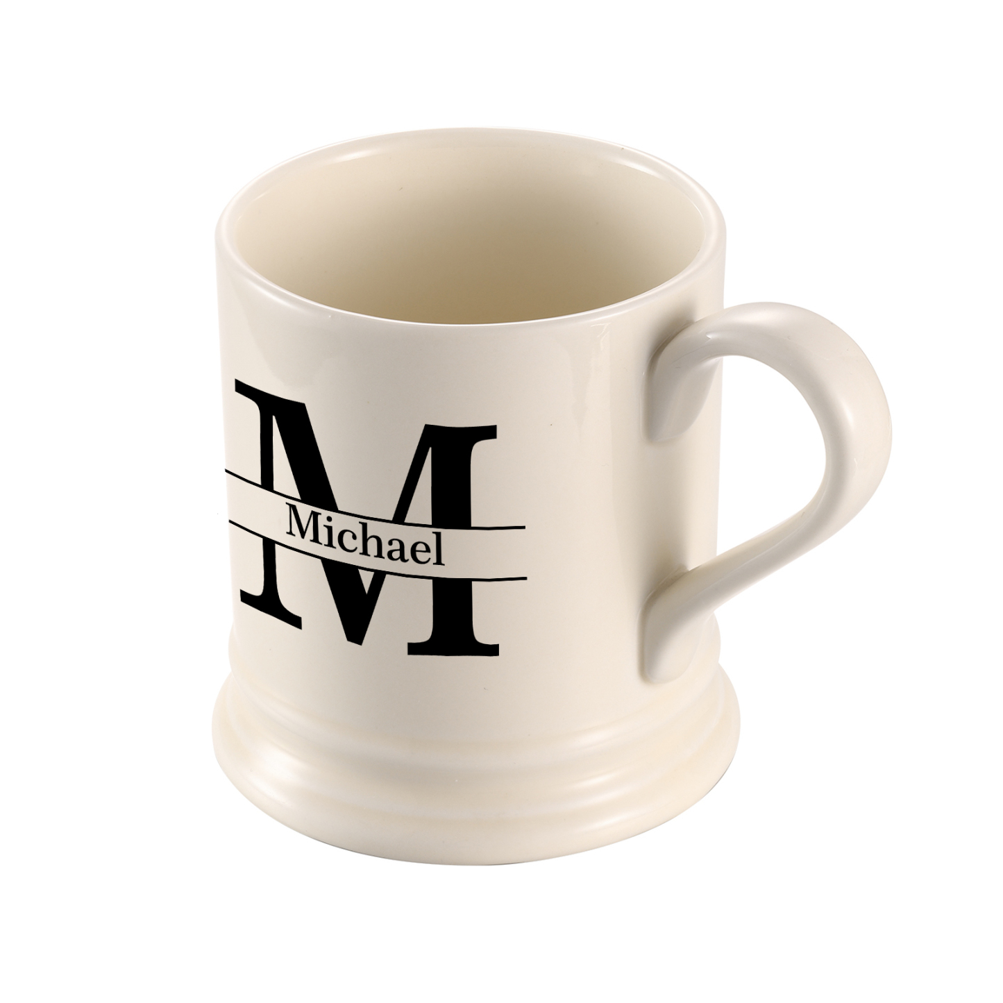 Personalised Ceramic Mug with Custom Name & Initial – Thoughtful Gift for Family & Partner | Jessemade