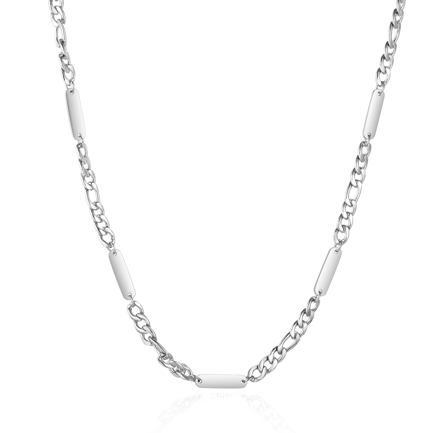 Custom 5 Names Necklace for Men – Personalised Stainless Steel Chain, Daily Wear Gift for Him | Jessemade