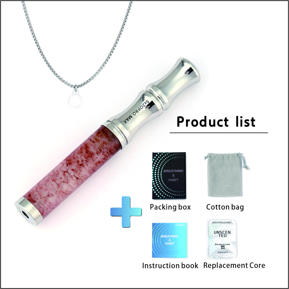 Breathe Free Necklace Tiger’s Eye Stone Breathing Necklace