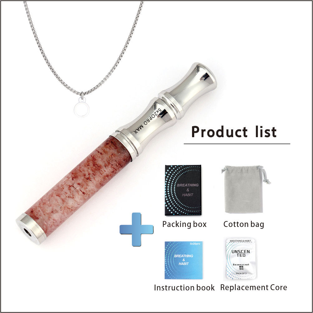 Breathe Free Necklace Tiger’s Eye Stone Breathing Necklace