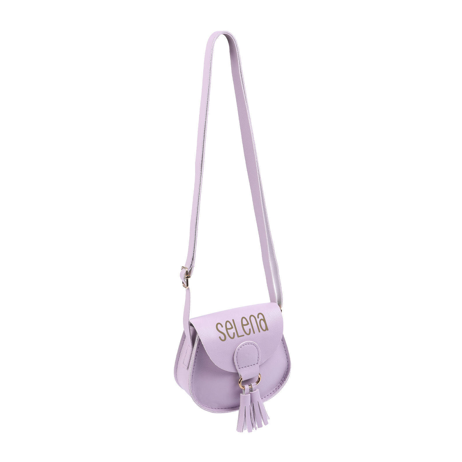 Custom Name Mini Tassel Crossbody Purse Bag for Girls - Personalised Gift In Multiple Colours