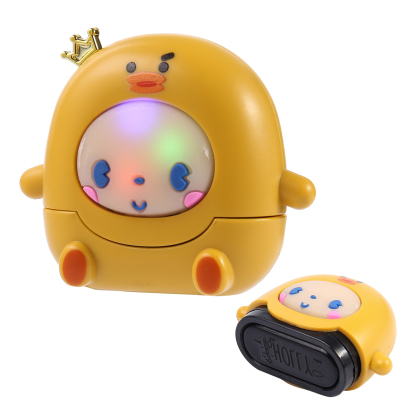 Personalized Name Stamp with Light Back-to-School Gift for Kids Black Ink