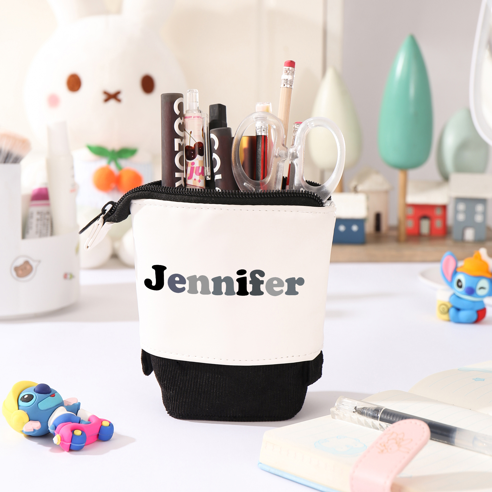 Personalized Pencil Case Custom Name and Photo Pencil Case Back to School Gift for Boys/Girls