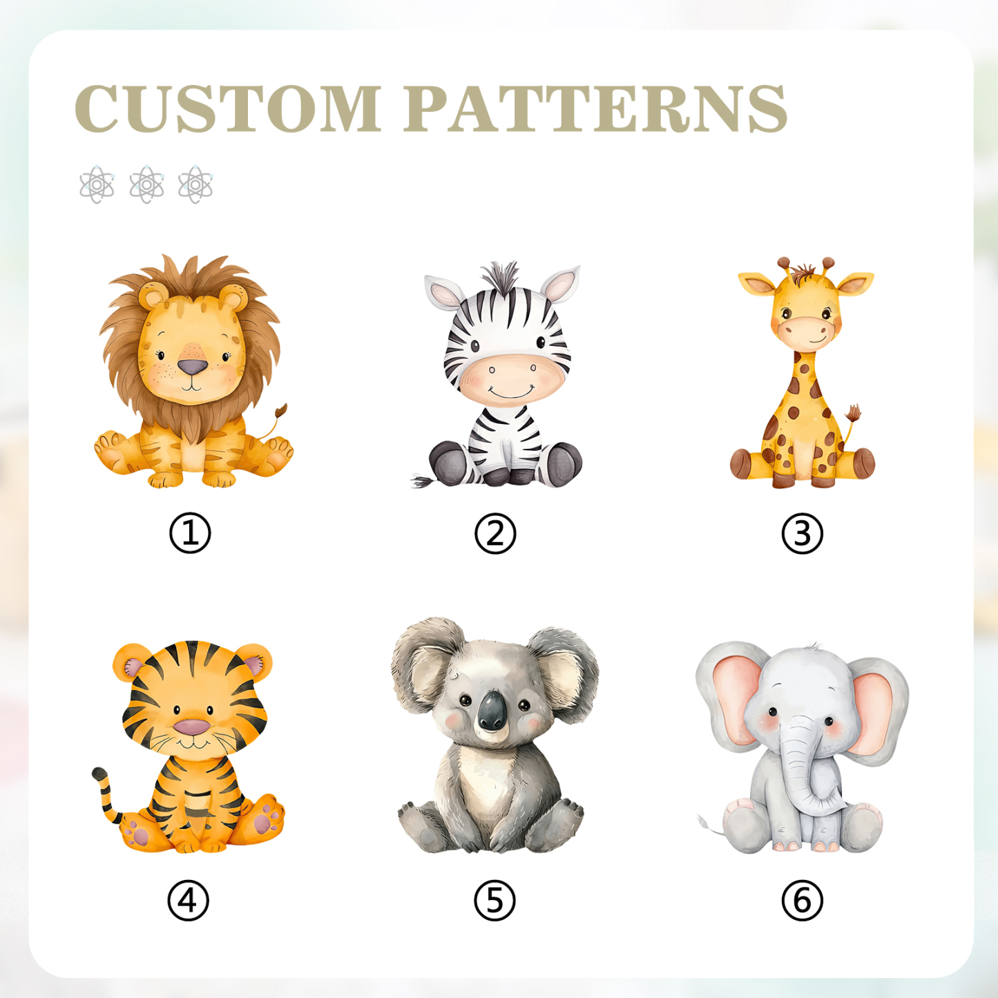 Personalized Pencil Case Customized With Name And Animal Type Pu Leather Pencil Case Back To School Gift For Kids