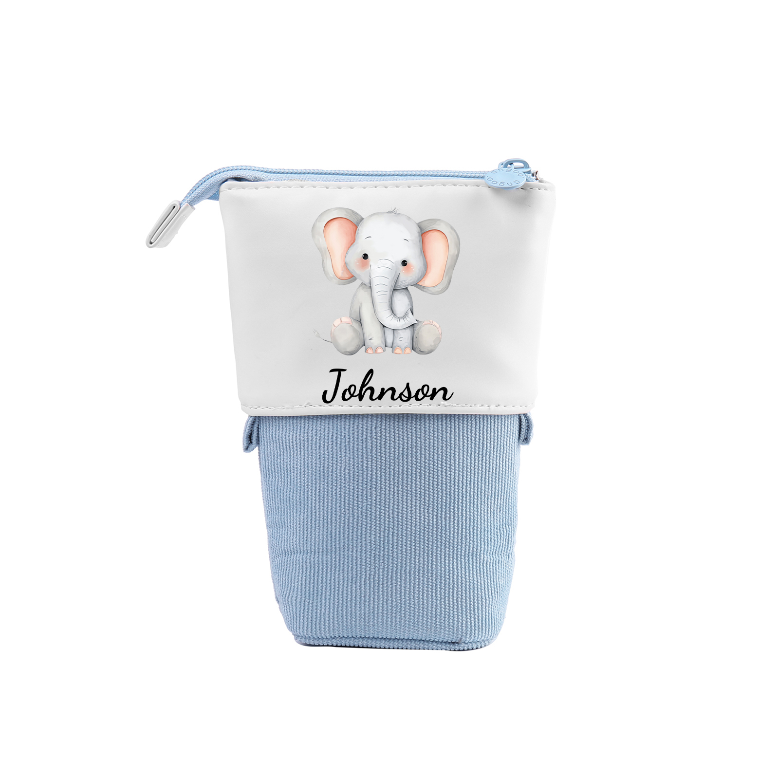 Personalized Pencil Case Customized With Name And Animal Type Pu Leather Pencil Case Back To School Gift For Kids