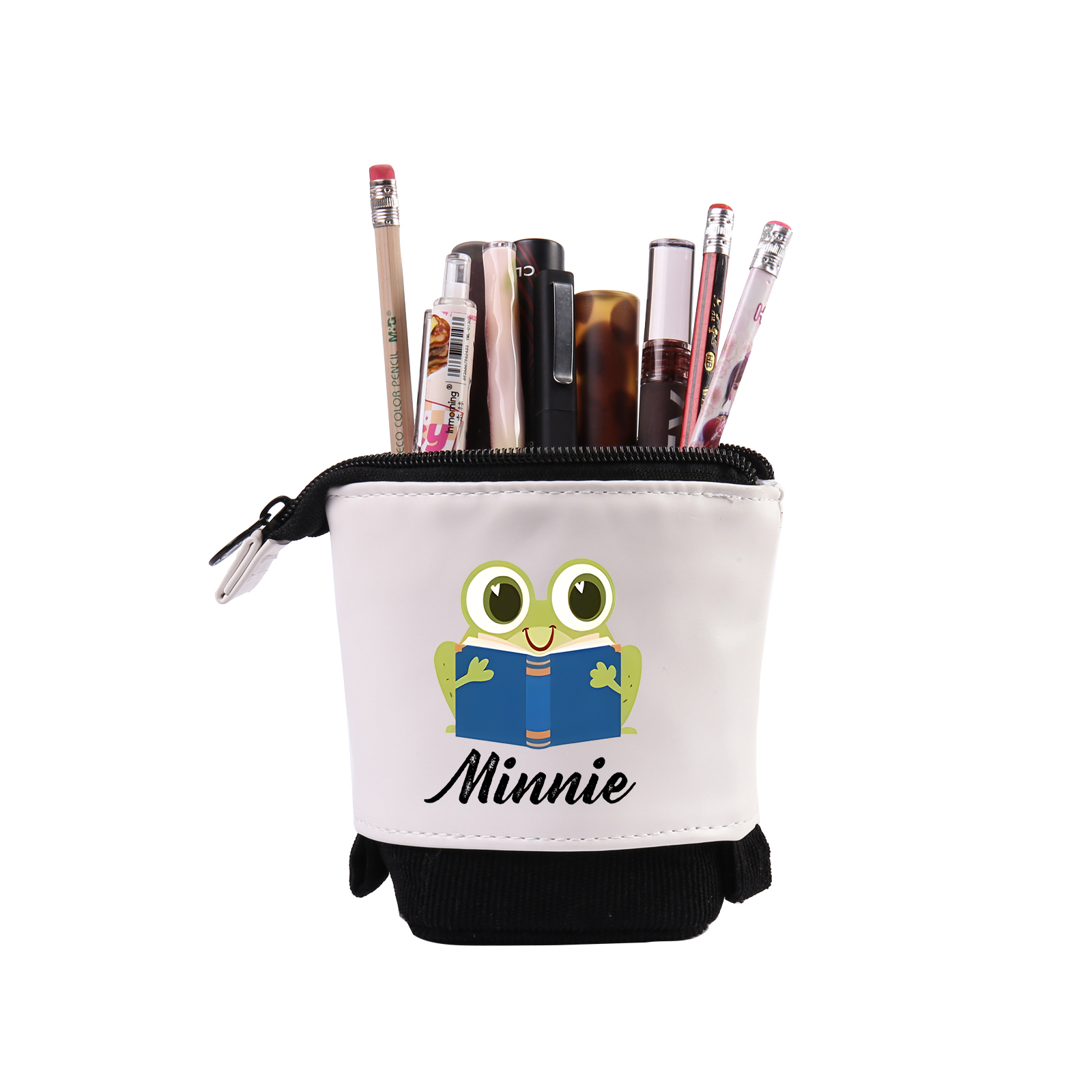 Personalized Pencil Case Custom Name And Animal Pencil Case Back To School Gift For Boys And Girls