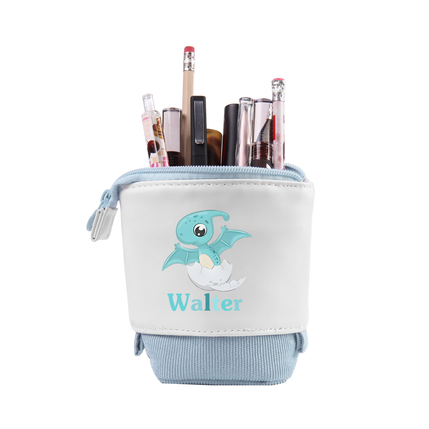 Personalized Pencil Case Custom Name And Dinosaur Pencil Case Back To School Gift For Boys Girls