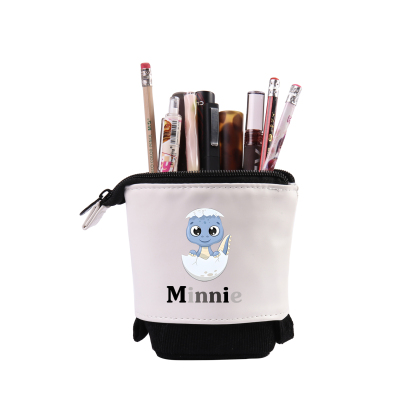 Personalized Pencil Case Custom Name And Dinosaur Pencil Case Back To School Gift For Boys Girls