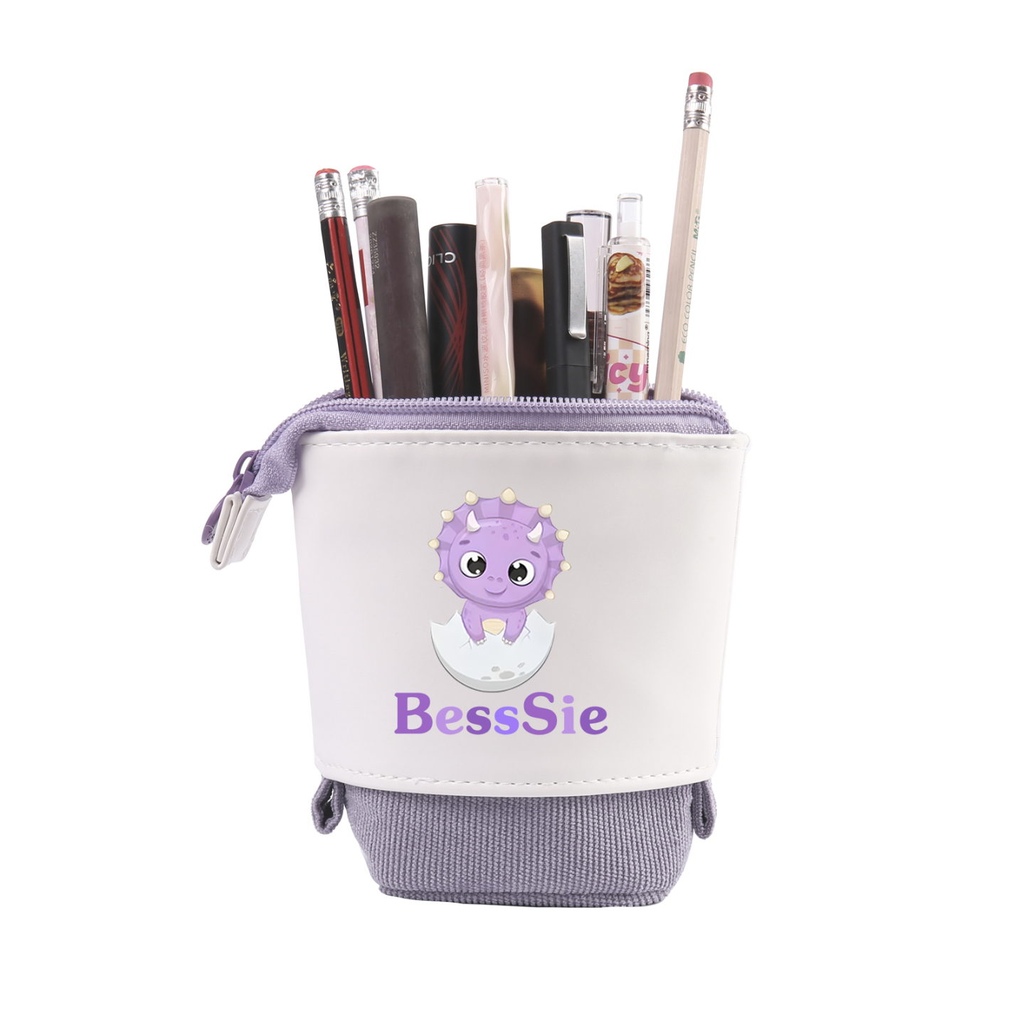 Personalized Pencil Case Custom Name And Dinosaur Pencil Case Back To School Gift For Boys Girls