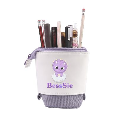 Personalized Pencil Case Custom Name And Dinosaur Pencil Case Back To School Gift For Boys Girls