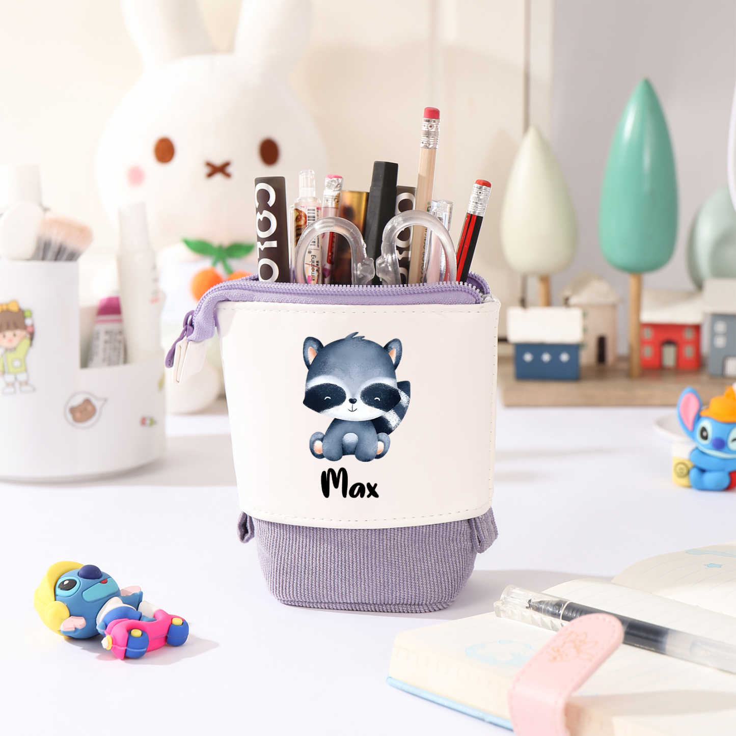 Jessemade UK Personalized Pencil Case Custom Name And Letter Pencil Case Boys Girls Back To School Gift 16.99 n1-l1