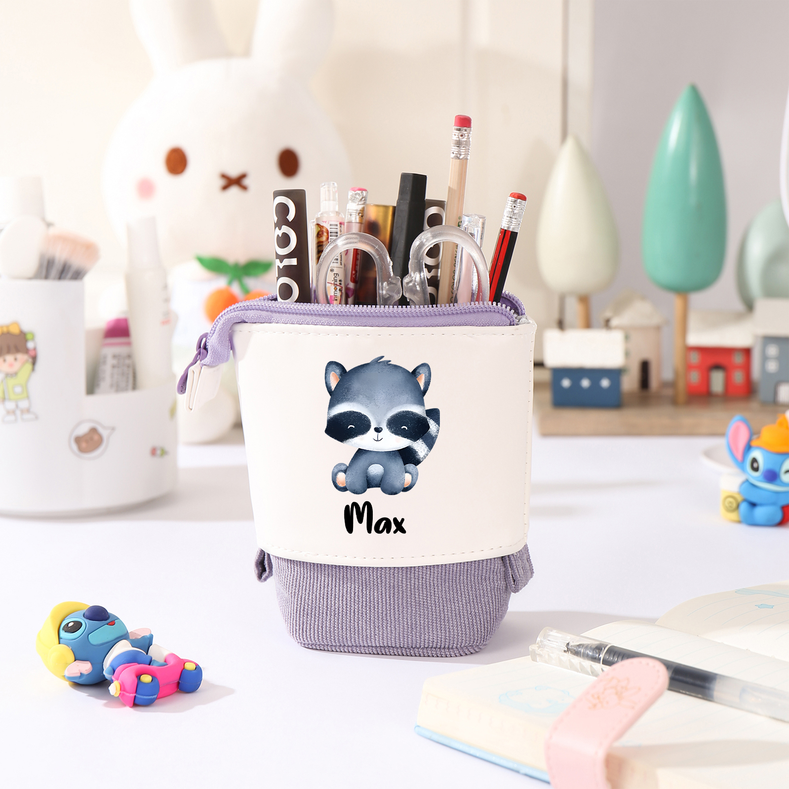 Jessemade UK Personalized Pencil Case Custom Name And Letter Pencil Case Boys Girls Back To School Gift 16.99 n1-l1