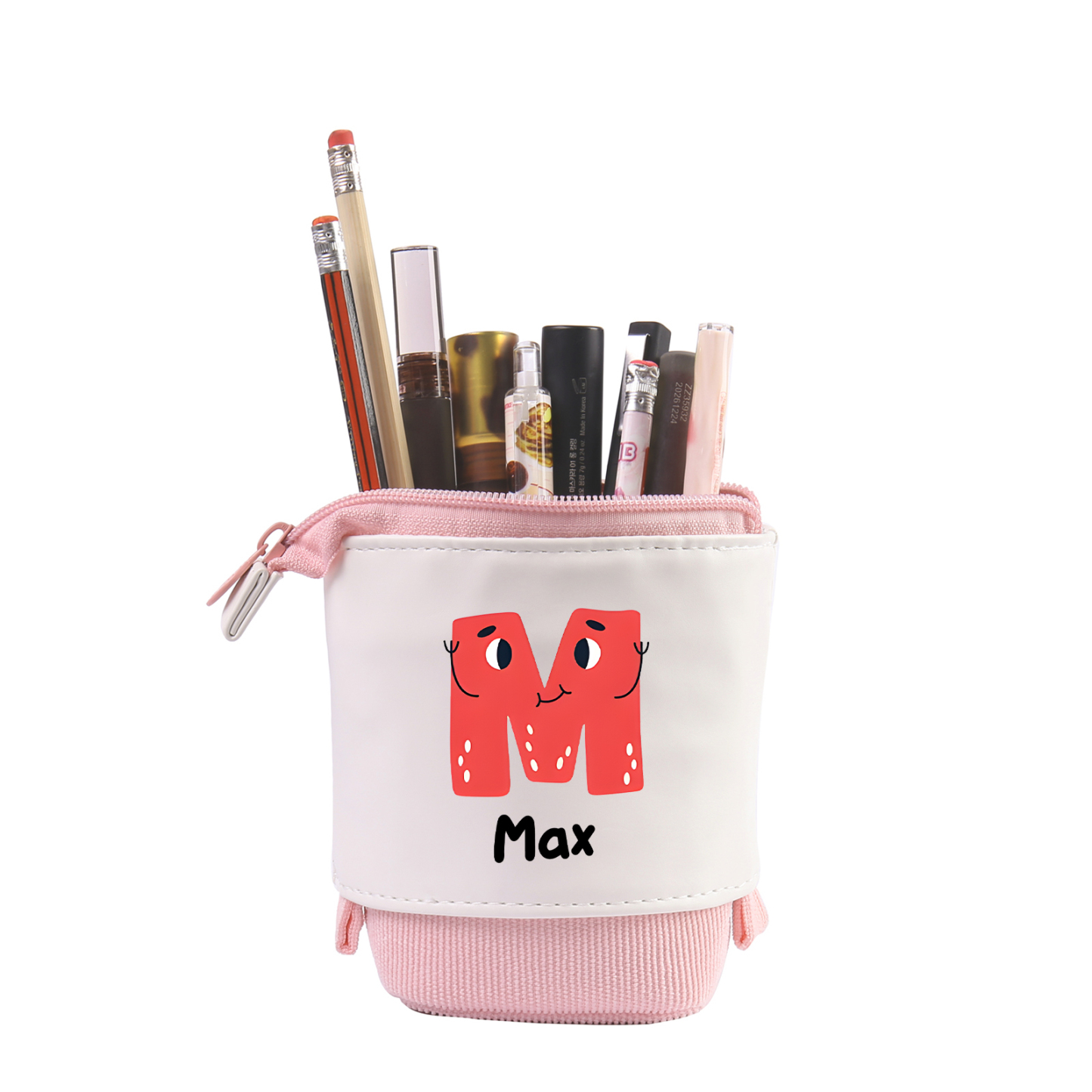 Personalized Pencil Case Custom Name And Letter Pencil Case Back To School Gift For Boys Girls