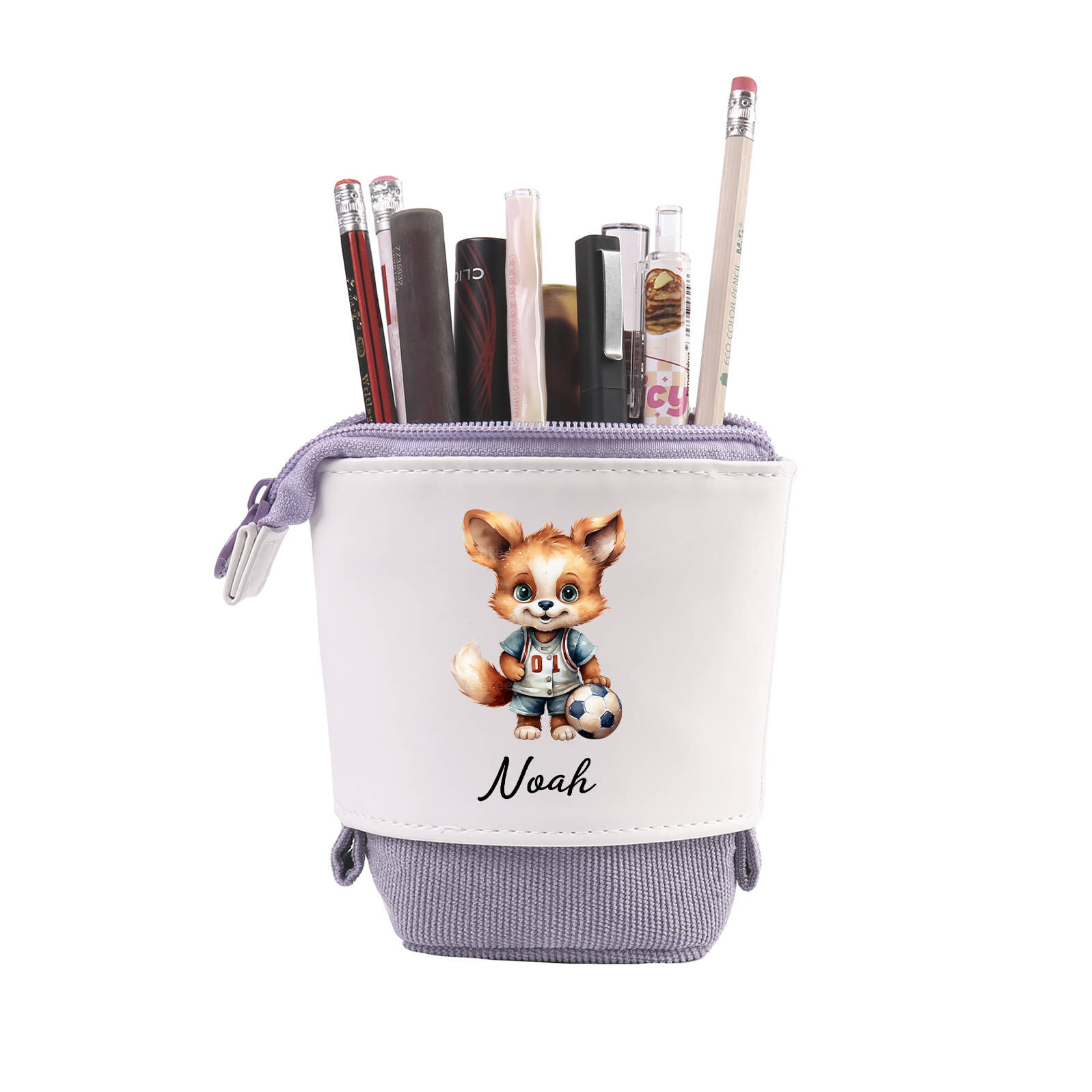 Personalized Pencil Case Custom Name Rabbit Pencil Case Back To School Gift For Boys Girls