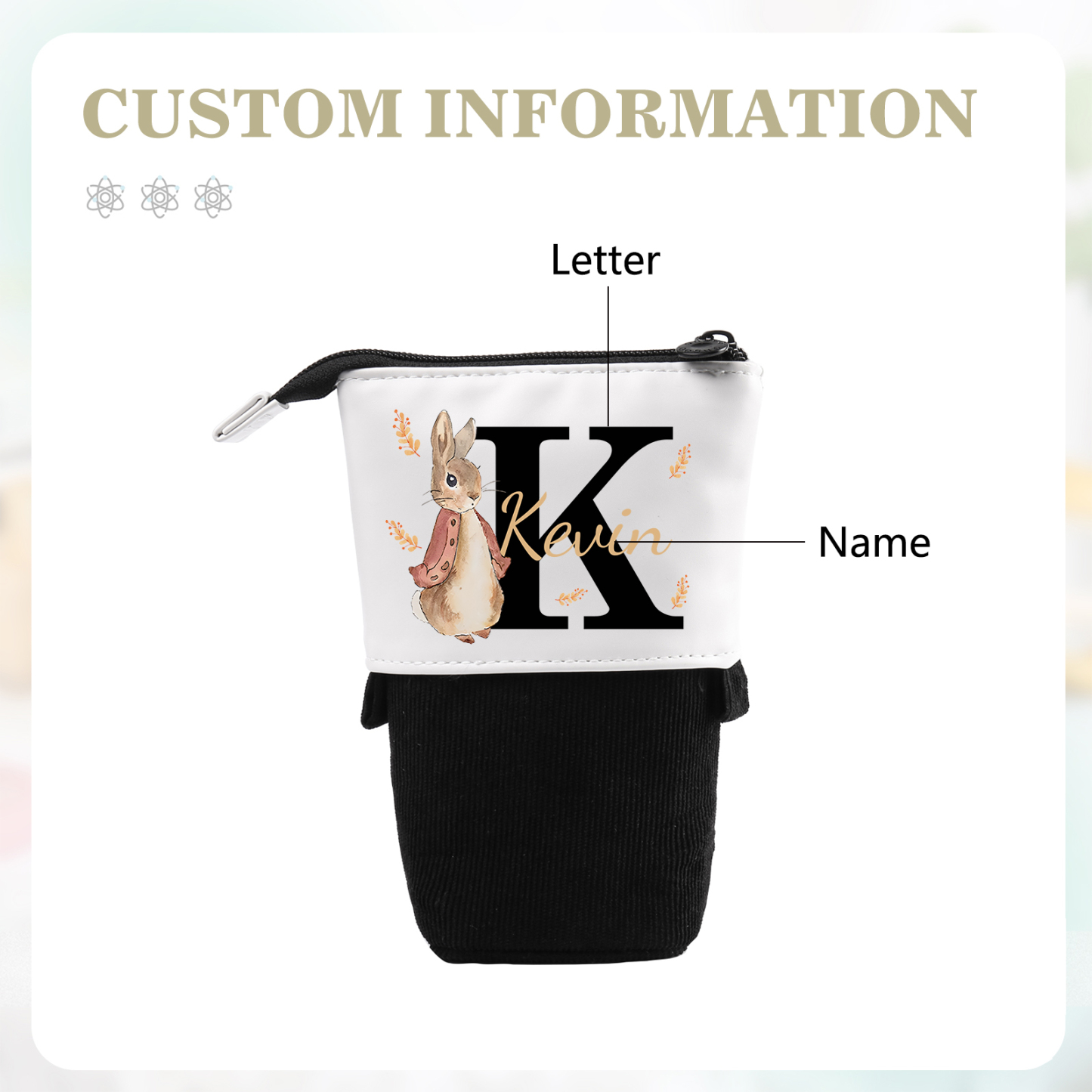 Personalized Pencil Case Custom Name And Dinosaur Pencil Case Back To School Gift For Boys Girls