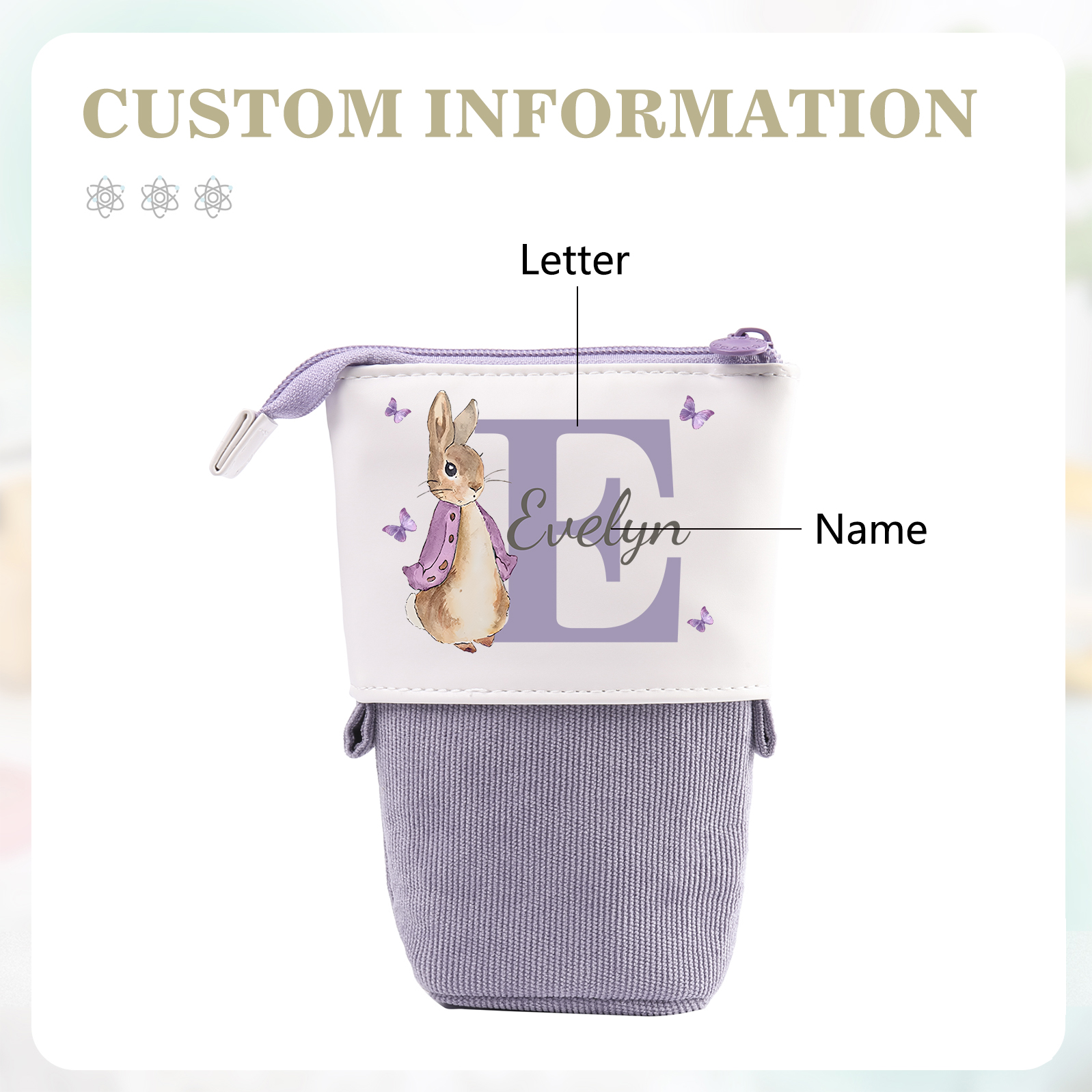 Personalized Pencil Case Custom Name And Dinosaur Pencil Case Back To School Gift For Boys Girls