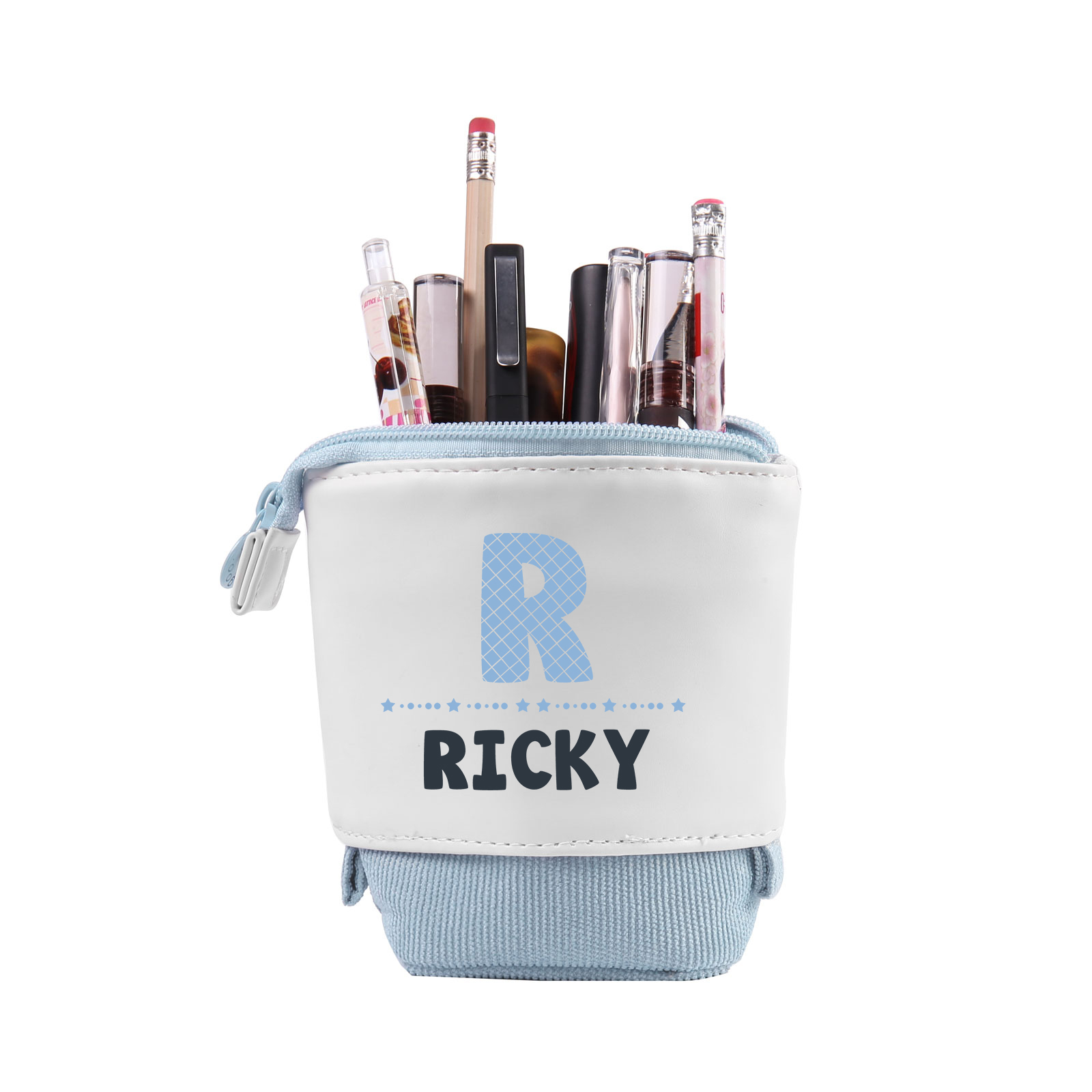 Personalized Pencil Case Custom Name And Letter Pencil Case Back To School Gift For Boys Girls