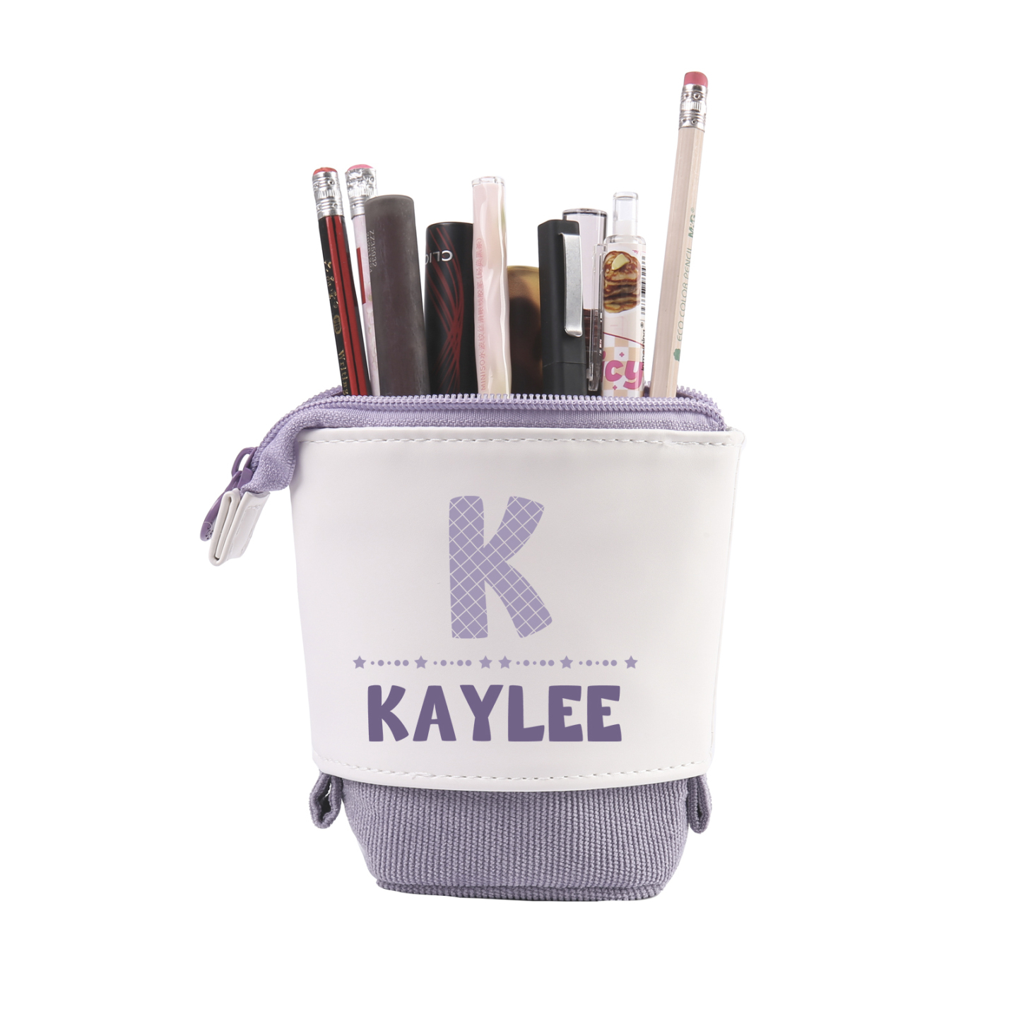 Personalized Pencil Case Custom Name And Letter Pencil Case Back To School Gift For Boys Girls