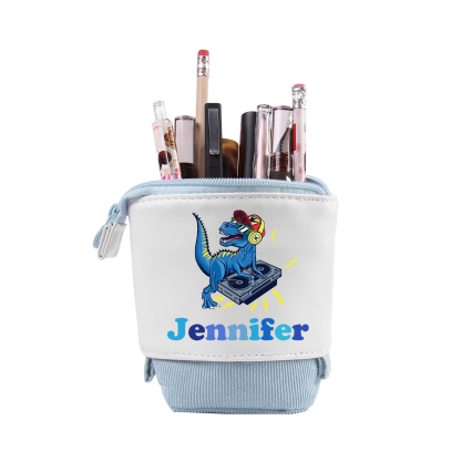 Personalized Pencil Case Custom Name And Animal Pencil Case Back To School Gift For Boys Girls