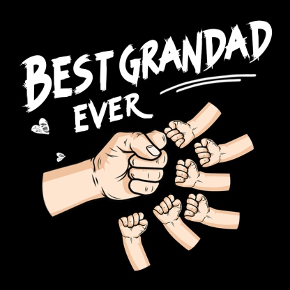 Best Grandad Ever Fist-Bump Gift Card (2–7 fists)