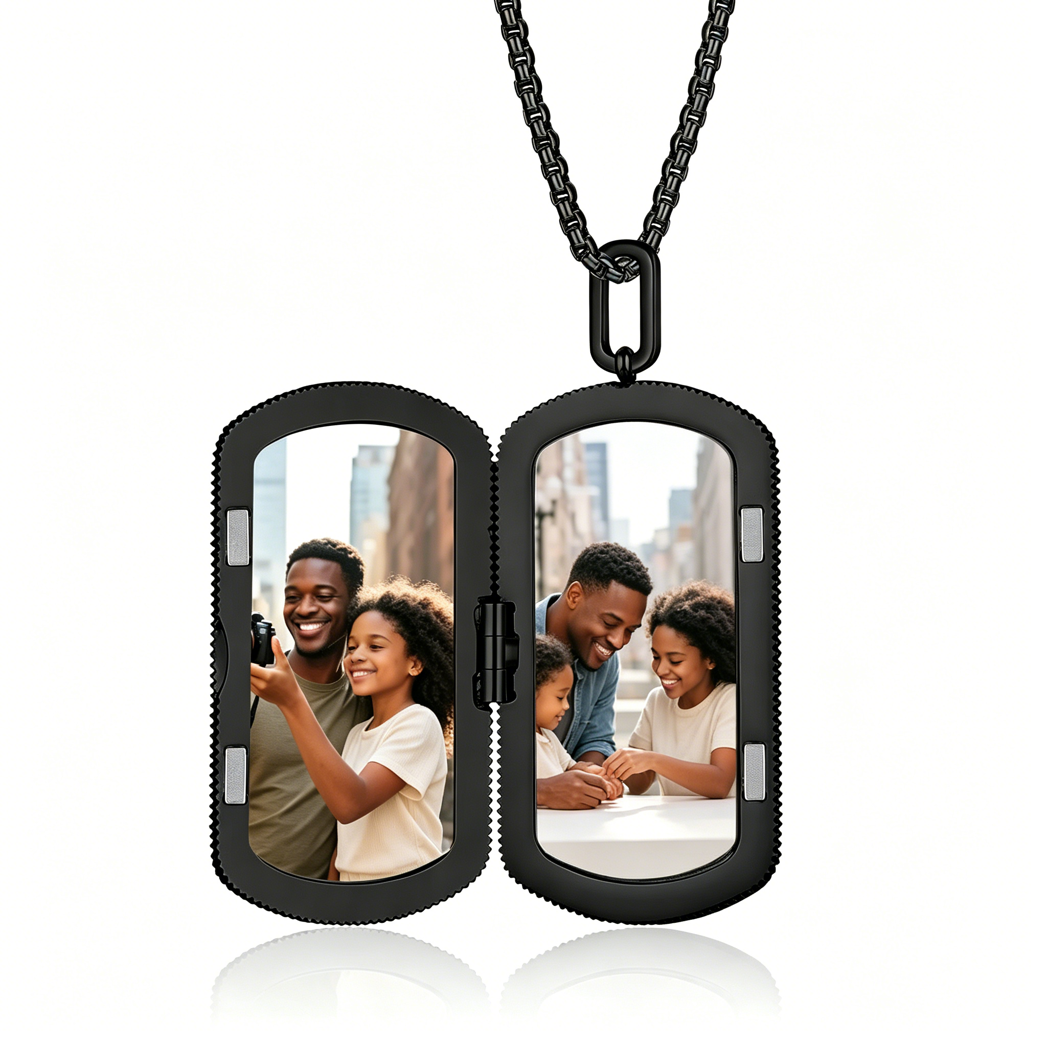 Personalised Engravable Photo Locket Necklace