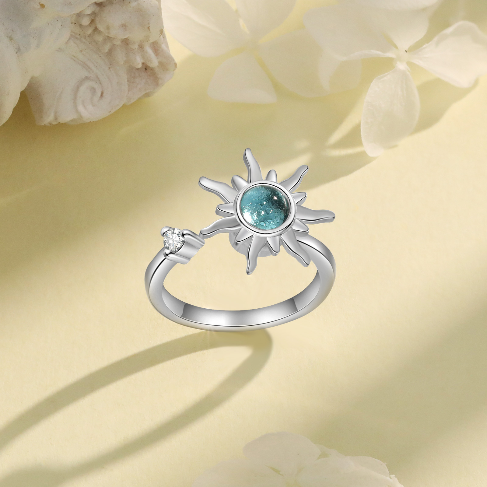 Rainbow Heart Ring LGBT Pride Couple Gifts