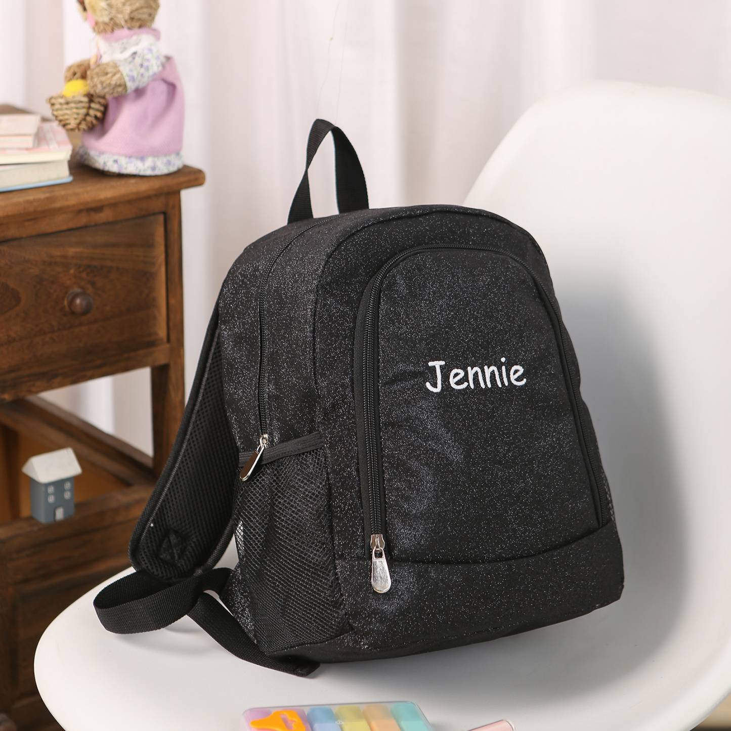 Personalised Kids School Bag with Custom Name – Back to School Gift | Jessemade