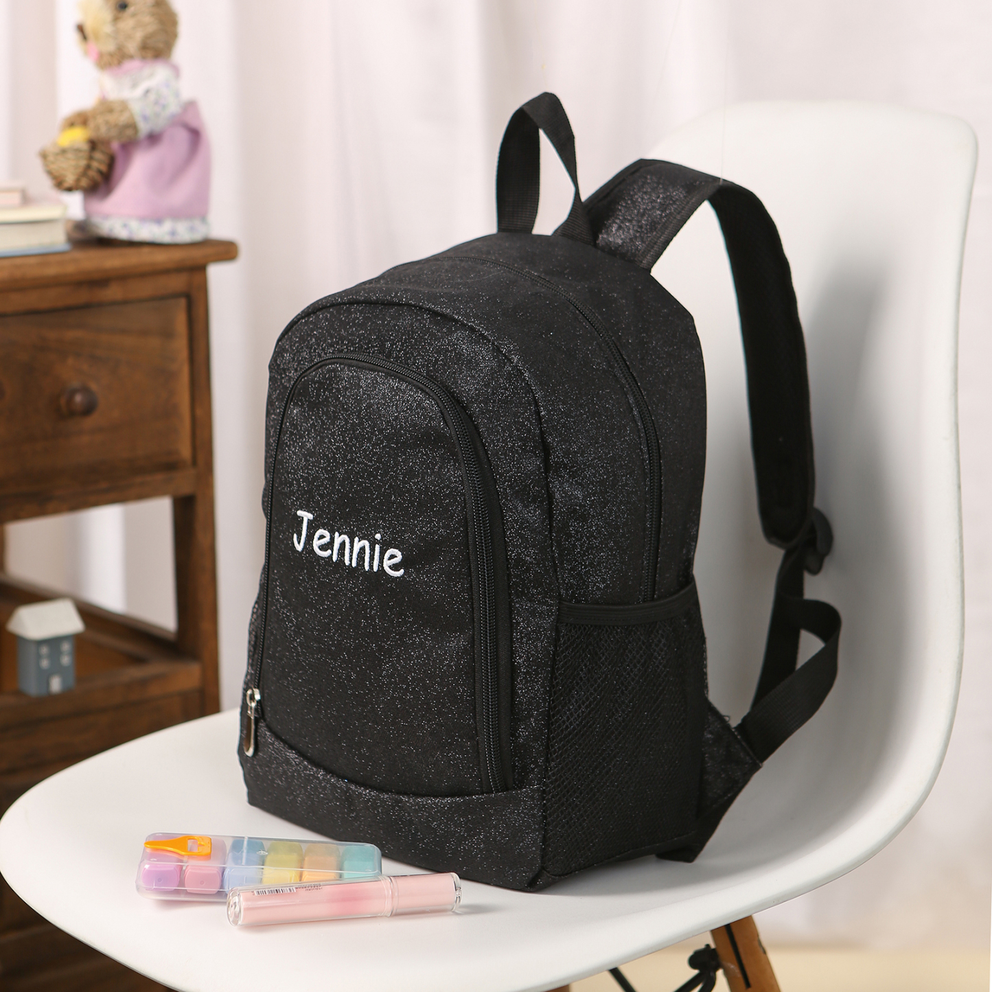 Personalised Kids School Bag with Custom Name – Back to School Gift | Jessemade