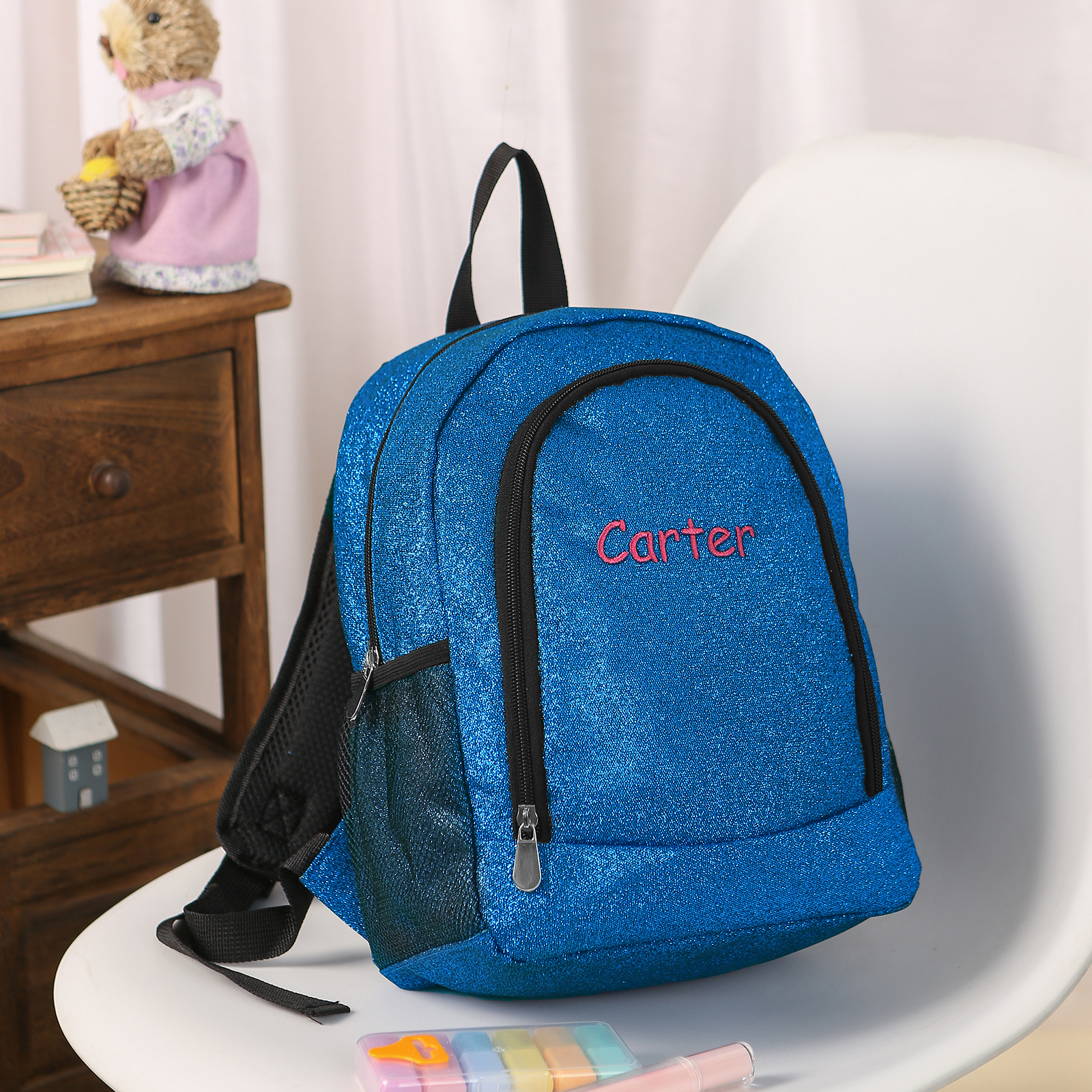 Personalised Kids School Bag with Custom Name – Back to School Gift | Jessemade