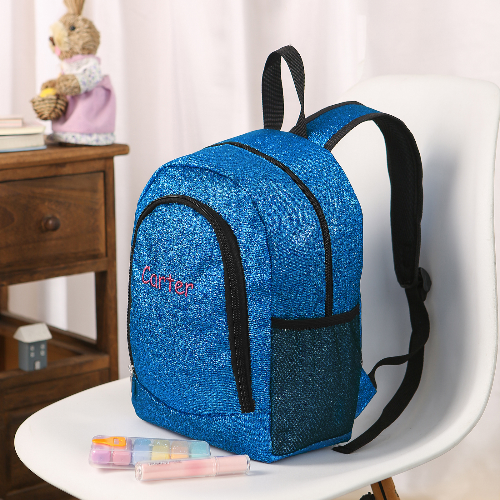 Personalised Kids School Bag with Custom Name – Back to School Gift | Jessemade