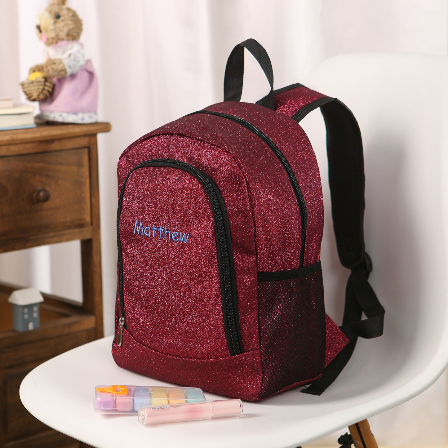 Personalised Kids School Bag with Custom Name – Back to School Gift | Jessemade