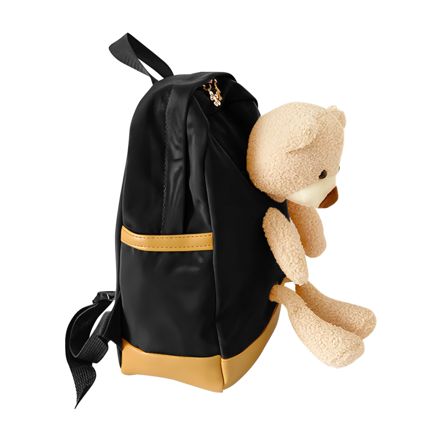 Personalised Teddy Bear Children's Backpack – Custom Name Rucksack, Cute Plush School Bag for Kids (Multiple Colours) – Back to School Gift | Jessemade