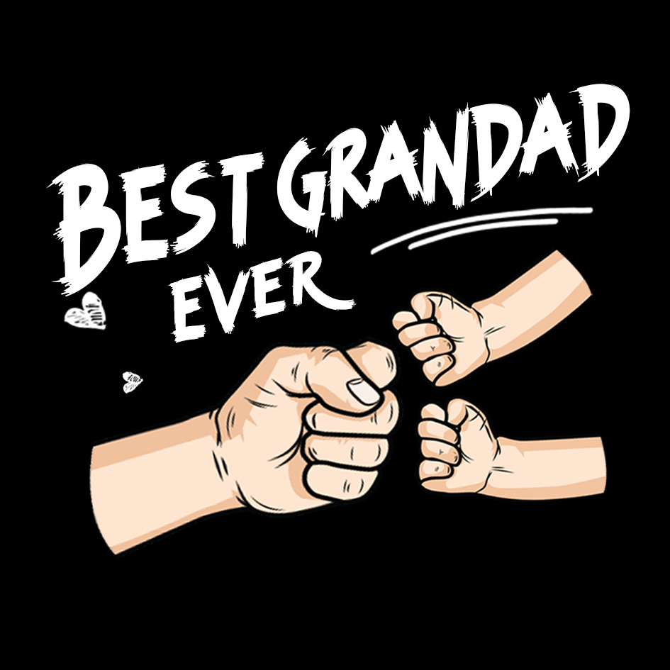 Best Grandad Ever Fist-Bump Gift Card (2–7 fists)