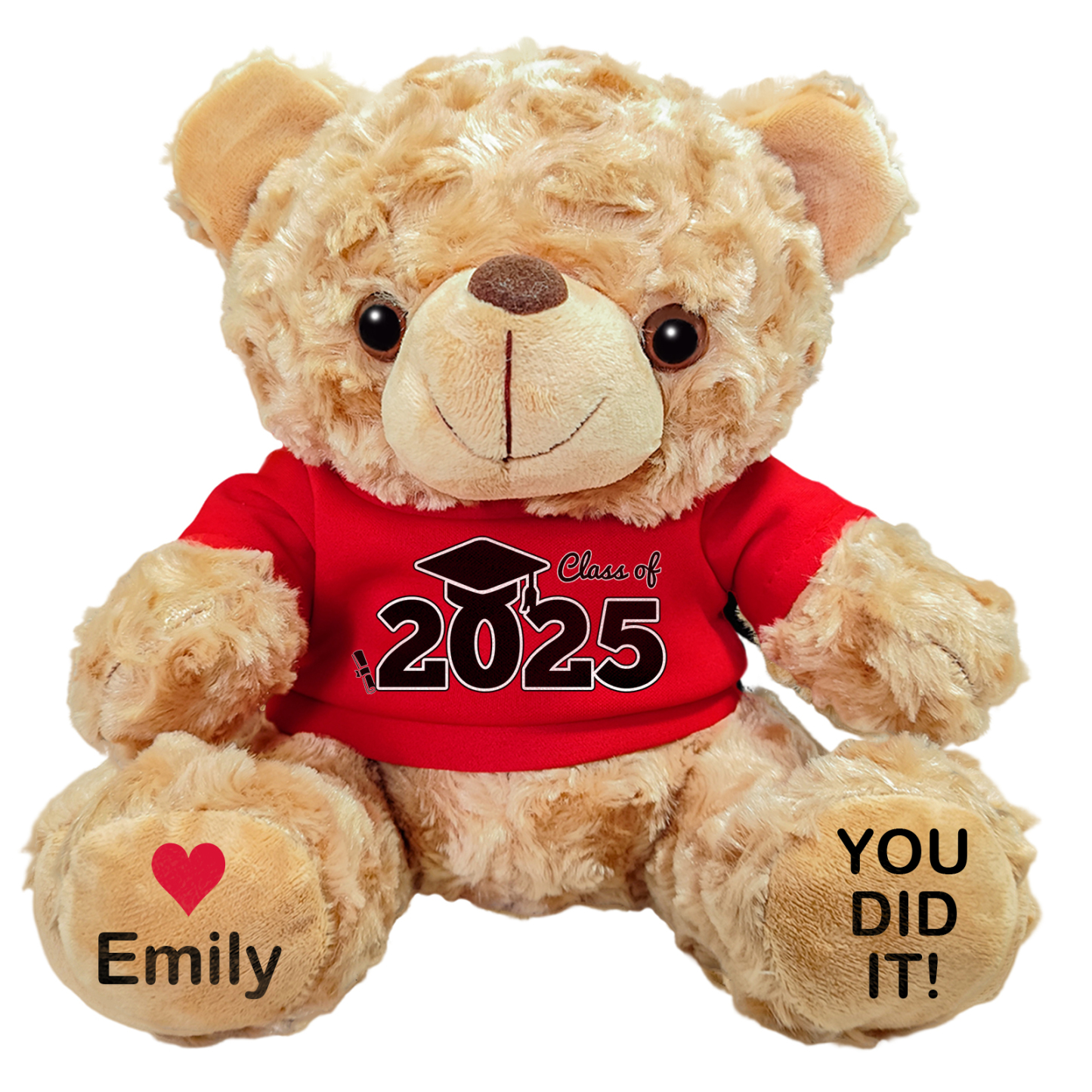 Personalised Graduation Teddy Bear - Custom Gift with Name & Year | Je