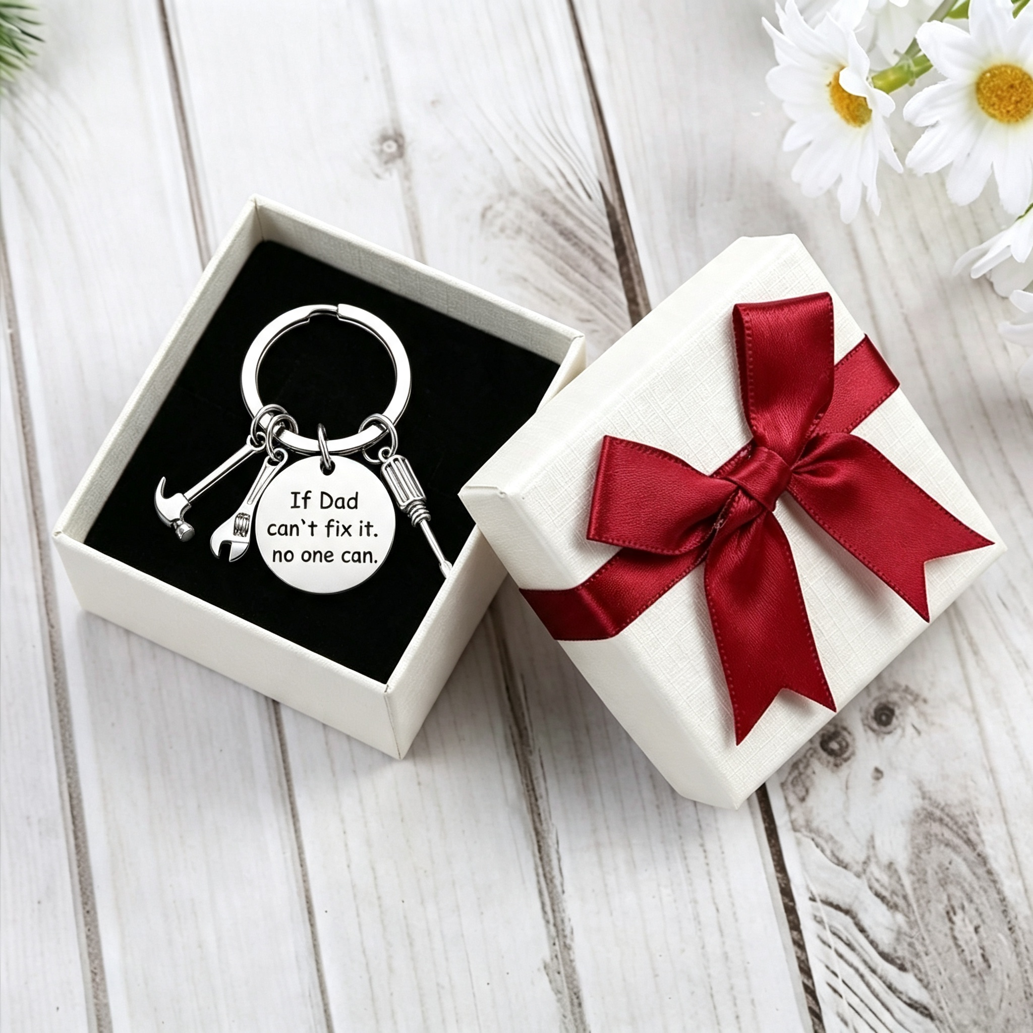Dad Tool Keyring Keyring Gift Box Set