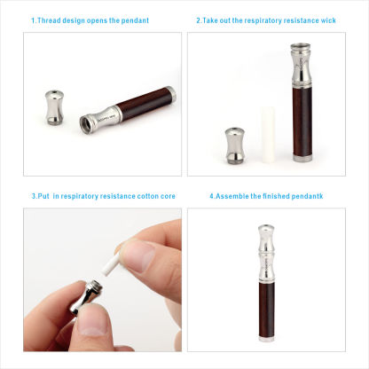 Brazilian Bloodwood Breathing Free Resistance Necklace