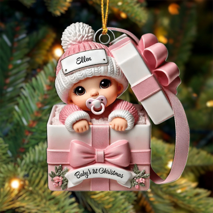 Personalised Baby’s 1st Christmas Ornament