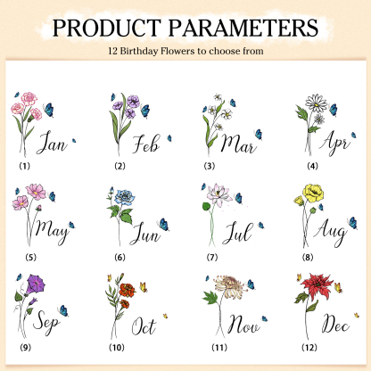 Personalised Women’s Wallet – Custom Name, Birth Flower & Photo, Seven Colours Available – Valentine’s Day Gift for Her | Jessemade