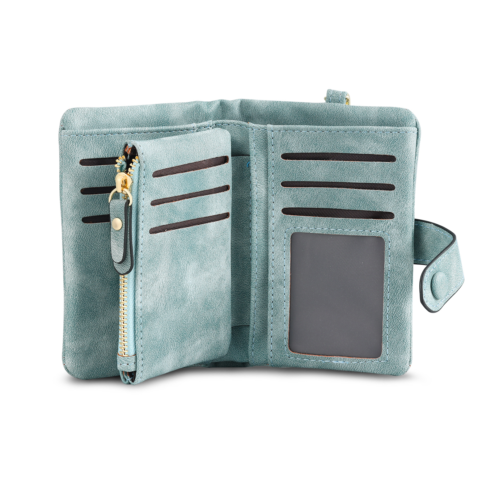 3 Names - Personalized Women's Wallet Customized 3 Names Hand in Hand Folding Women's Wallet Gift for Nan
