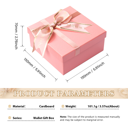 Gift Pink Box-15*15*7cm-JESSEMADE