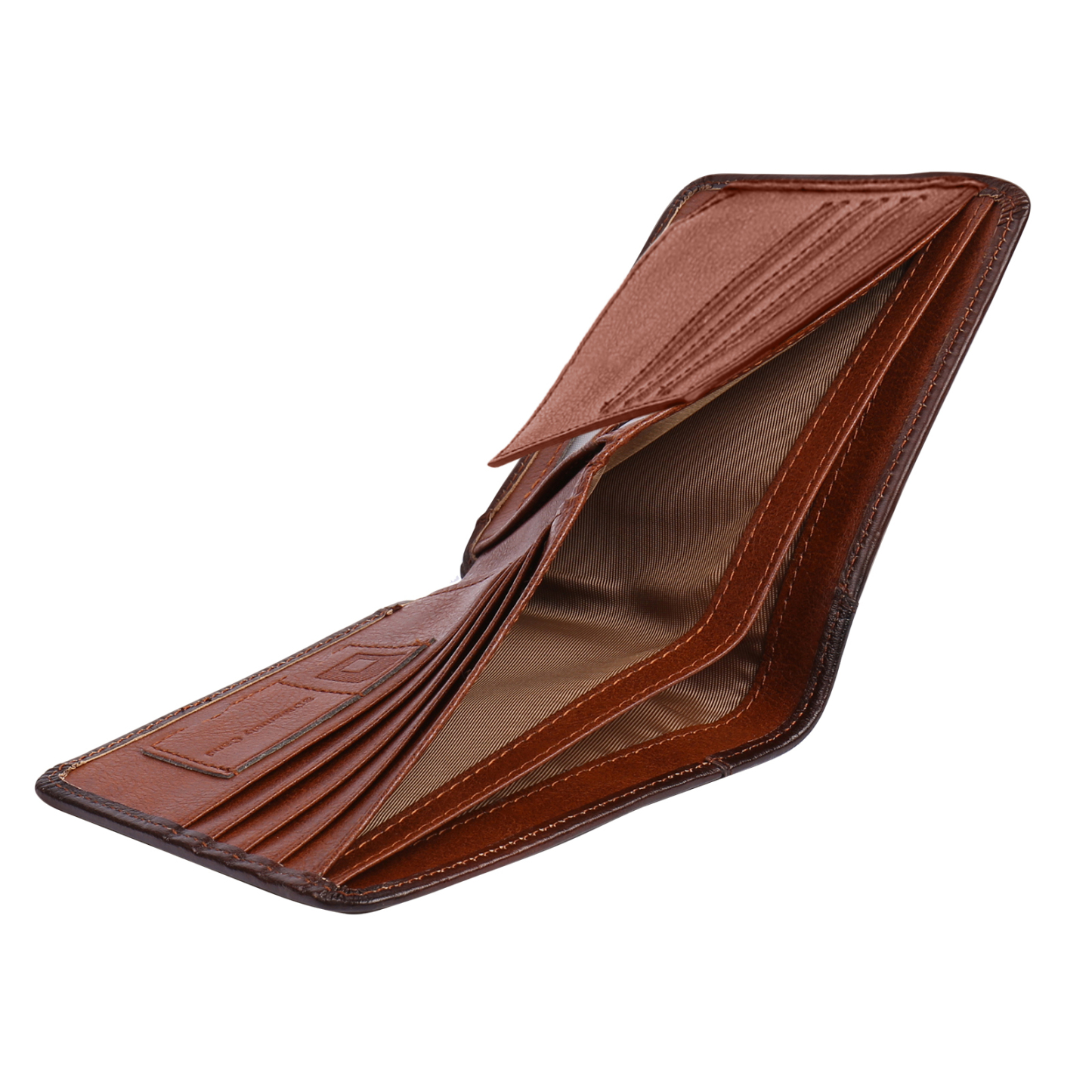 Personalised First  Layer Leather Men's Wallet - Custom Name and Letter Valentine's Day Gifts for Him | Jessemade