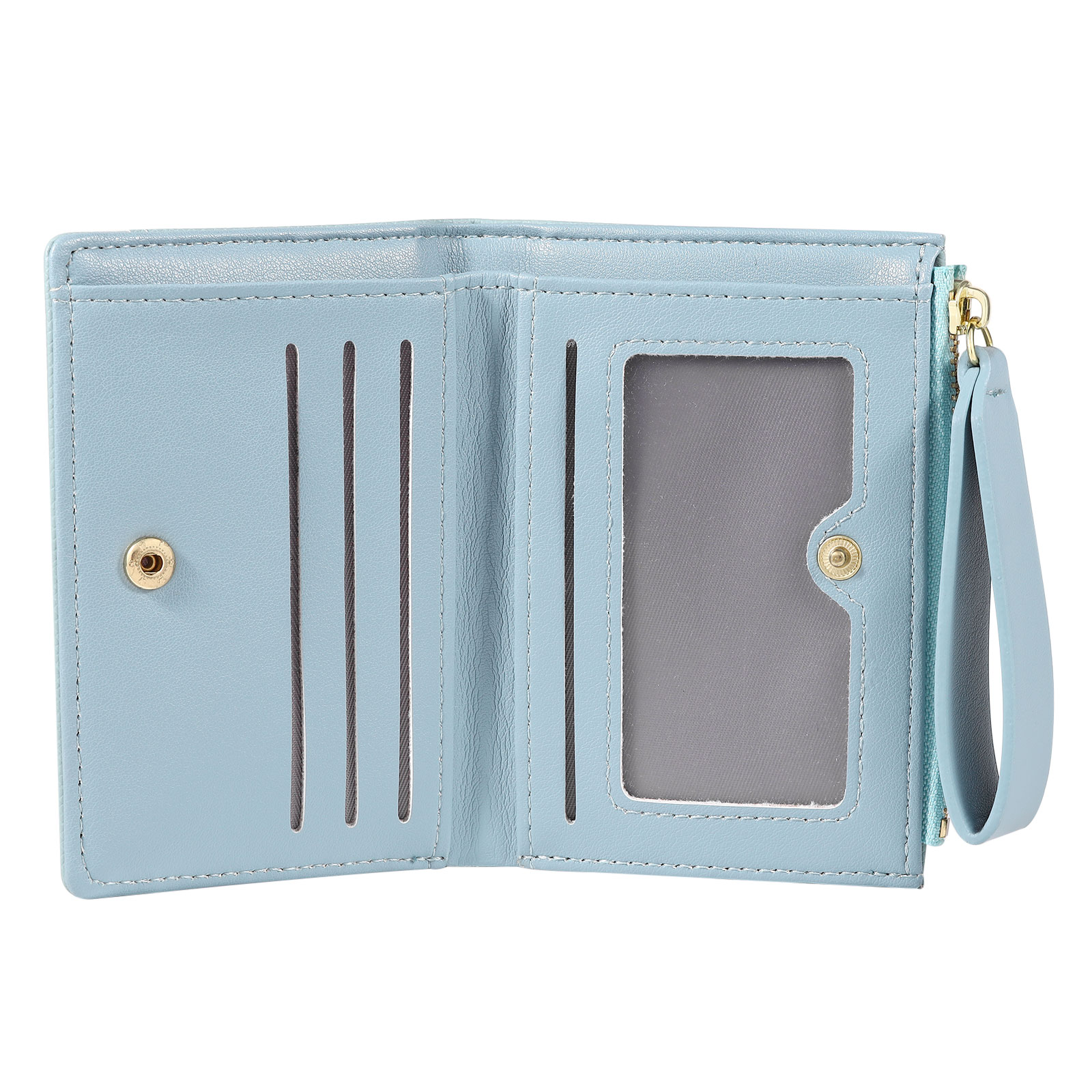 Personalized Women's Wallet Custom Name and 2 Text Leather Wallet for Her | Jessmade