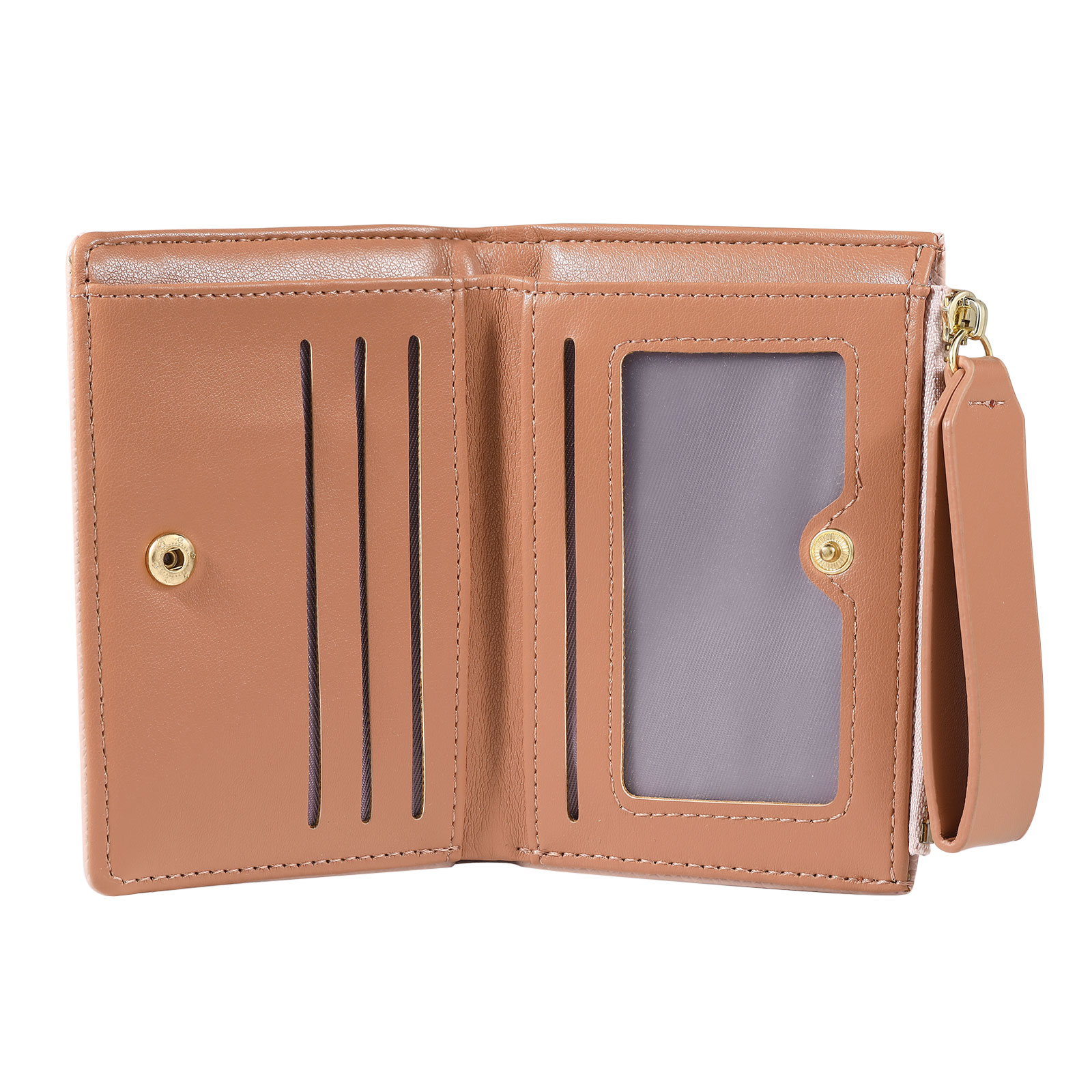 Personalized Women's Wallet Custom Name and 2 Text Leather Wallet for Her | Jessmade