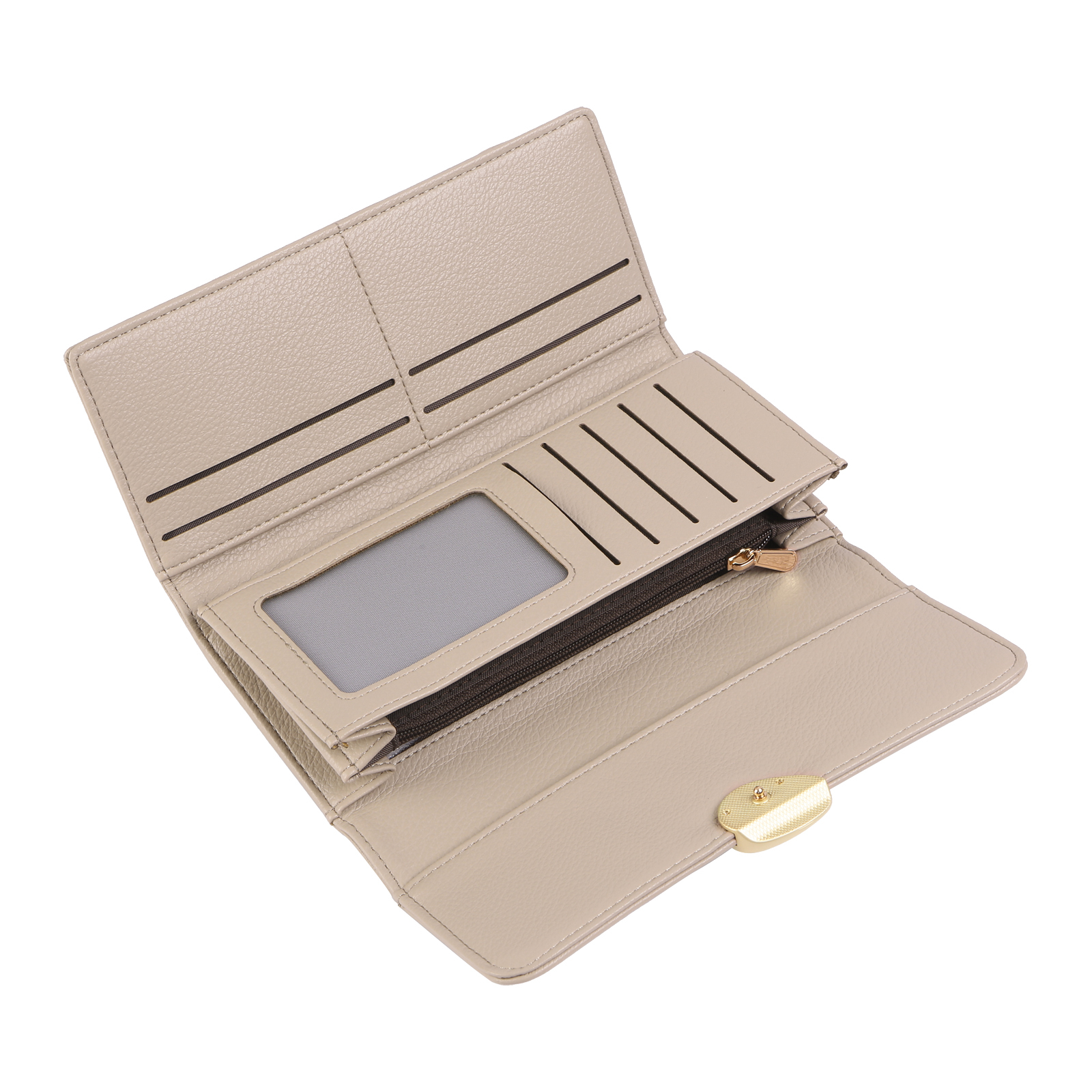 Personalised Leather Wallet Engraved Photo Long Wallet Folding Wallet With Gift Box For  Women 