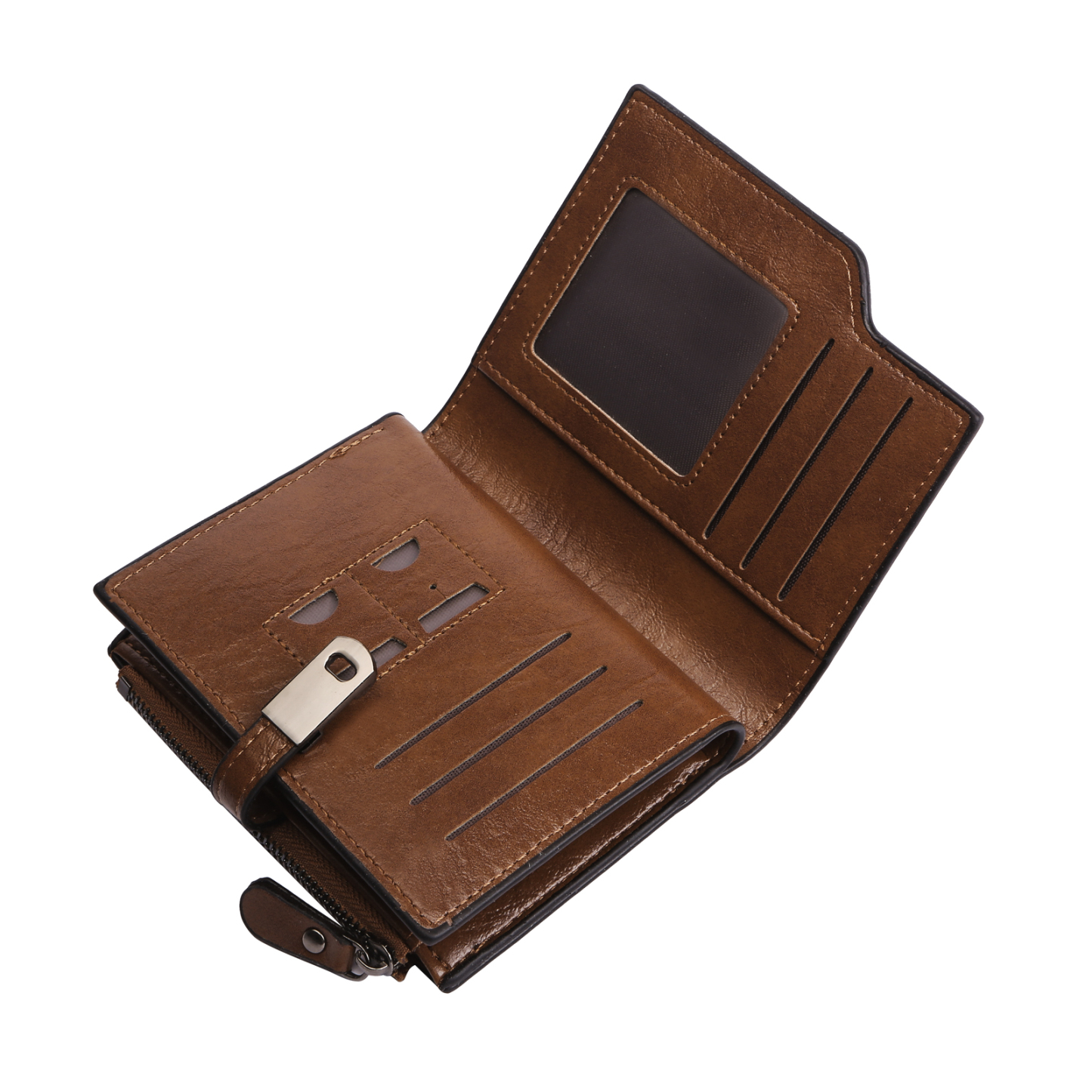 Personalised PU Leather Wallet with Photo & Name Engraving for Women | Jessemade