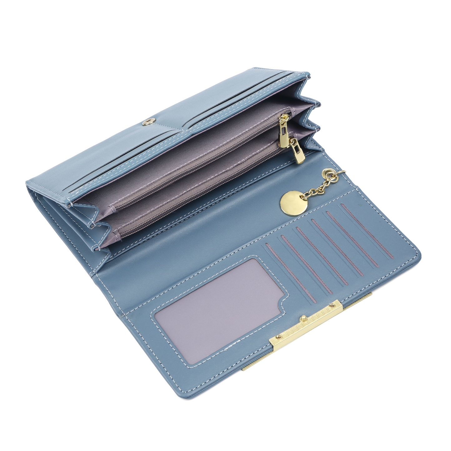 Personalised Women Leather Wallet Purse With Custom 1 Kid And Pet Name –“This Great Mum Is Loved By' - Mother's Day Presents For Mum | Jessemade