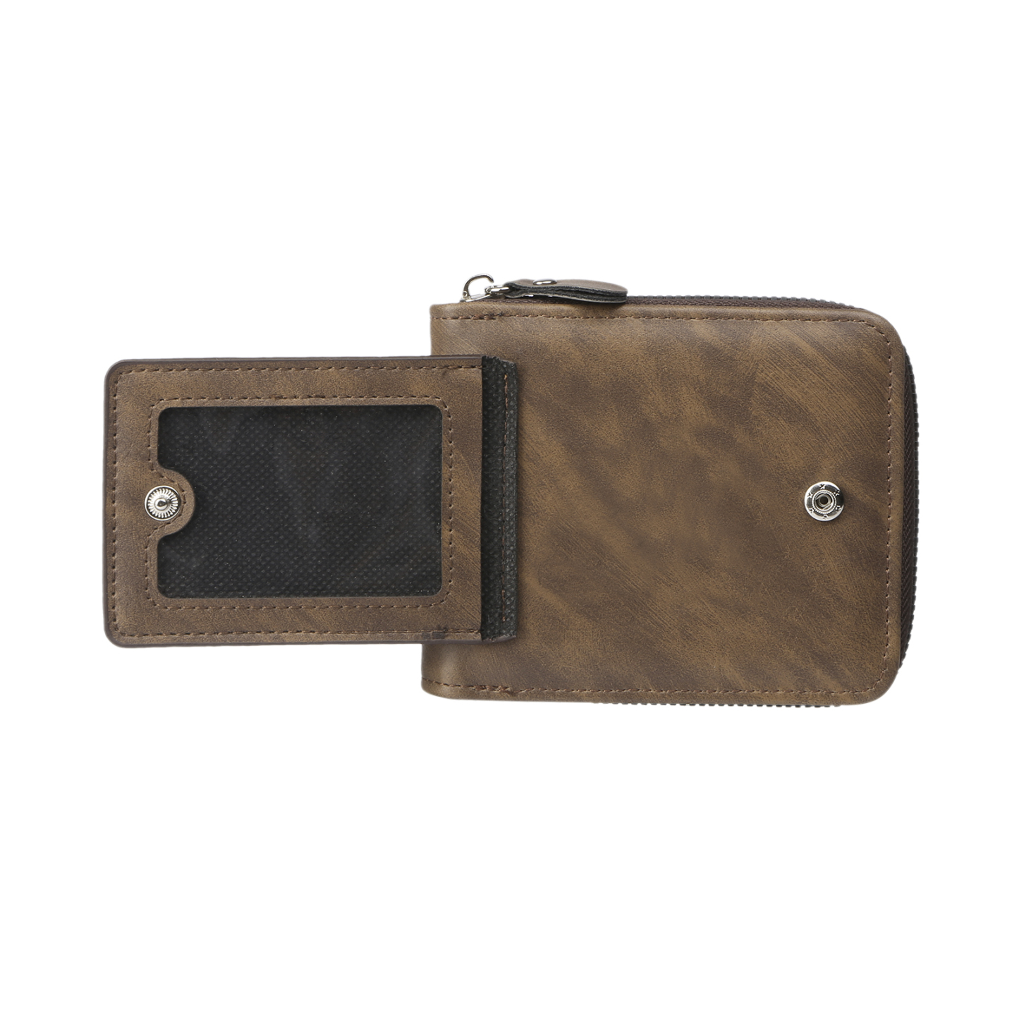 Personalised Leather Men's Wallet with Photo and Name Engraving – Gift for Dad/Husband | Jessemade