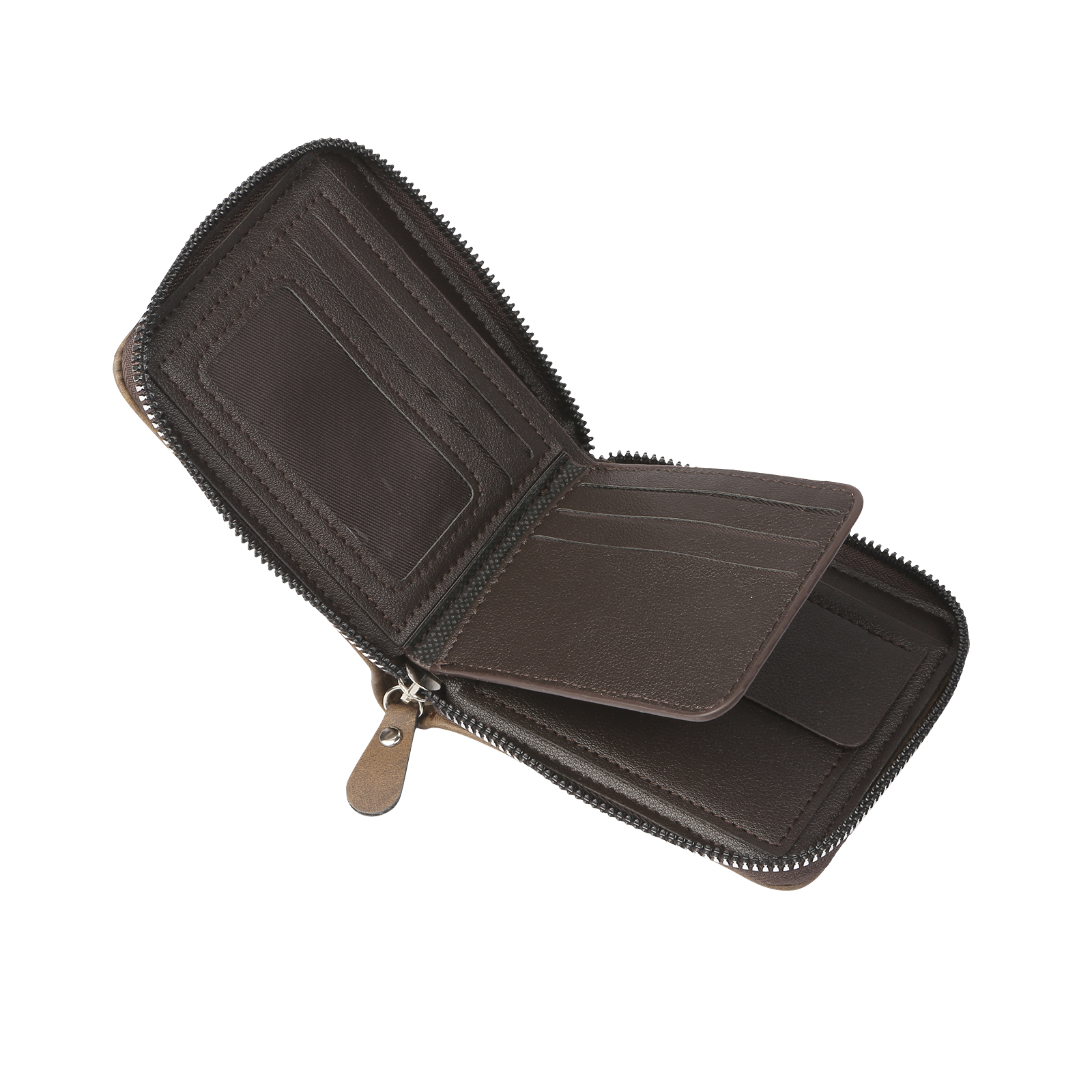 Personalised Leather Men's Wallet with Photo and Name Engraving – Gift for Dad/Husband | Jessemade