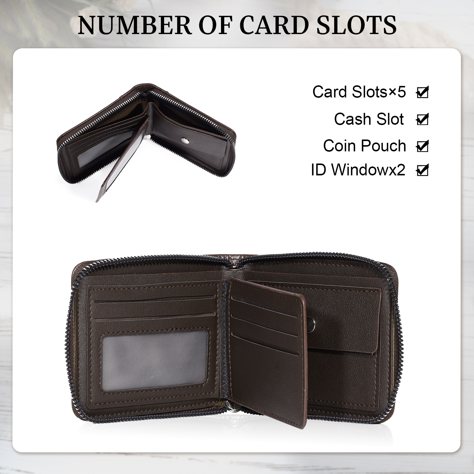 Personalised Wallet for Men with Name – Elegant Men's Gift for Father's Day, Birthday, or Anniversary | Jessemade